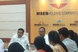 Meeting baba mule saheb in his cabin at Mantralay